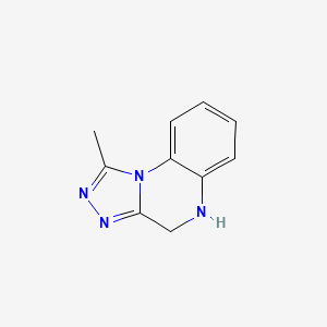 1-Methyl-4,5-dihydro-[1,2,4]triazolo[4,3-a]quinoxaline - 