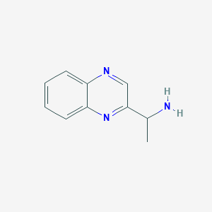 1-(Quinoxalin-2-yl)ethanamine - 