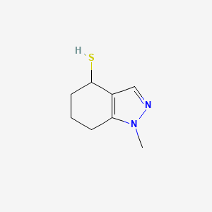1-Methyl-4,5,6,7-tetrahydro-1H-indazole-4-thiol - 