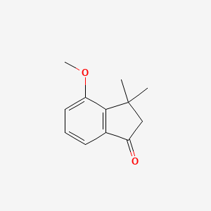 4-Methoxy-3,3-dimethyl-2,3-dihydro-1H-inden-1-one - 