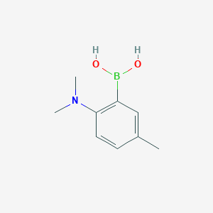(2-(Dimethylamino)-5-methylphenyl)boronic acid - 
