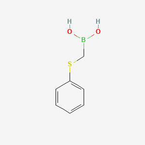 [(Phenylsulfanyl)methyl]boronic acid - 67975-88-6
