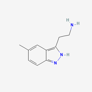 2-(5-Methyl-1H-indazol-3-yl)ethanamine - 