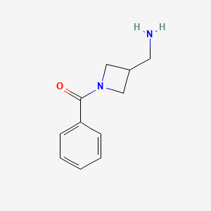 (3-(Aminomethyl)azetidin-1-yl)(phenyl)methanone - 