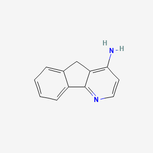 5H-indeno[1,2-b]pyridin-4-amine - 340025-26-5