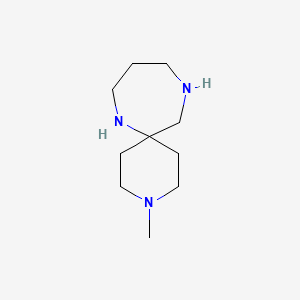 3-Methyl-3,7,11-triazaspiro[5.6]dodecane - 90703-74-5