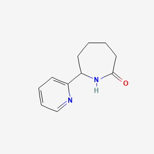 7-(Pyridin-2-yl)azepan-2-one - 