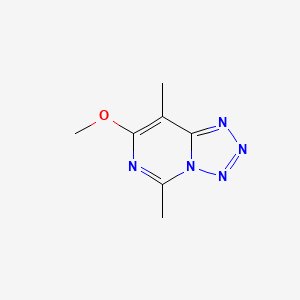 7-Methoxy-5,8-dimethyltetrazolo[1,5-c]pyrimidine - 