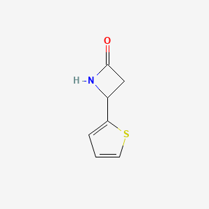 4-(Thiophen-2-yl)azetidin-2-one - 