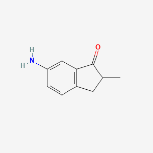 6-Amino-2-methyl-2,3-dihydro-1H-inden-1-one - 