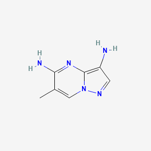 6-Methylpyrazolo[1,5-a]pyrimidine-3,5-diamine - 