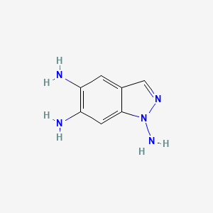 1H-Indazole-1,5,6-triamine - 877471-83-5