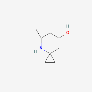 5,5-Dimethyl-4-azaspiro[2.5]octan-7-ol - 