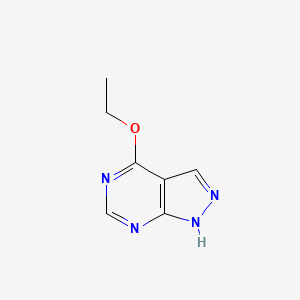 4-Ethoxy-1h-pyrazolo[3,4-d]pyrimidine - 32353-19-8