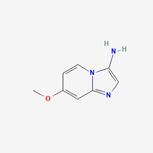 7-Methoxyimidazo[1,2-a]pyridin-3-amine - 