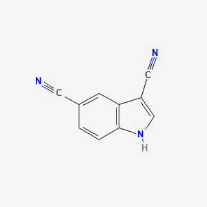 1H-indole-3,5-dicarbonitrile - 