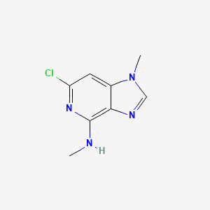 6-Chloro-N,1-dimethyl-1H-imidazo[4,5-c]pyridin-4-amine - 