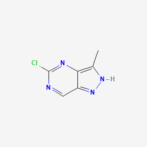 5-Chloro-3-methyl-1H-pyrazolo[4,3-d]pyrimidine - 