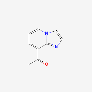 1-(Imidazo[1,2-a]pyridin-8-yl)ethanone - 
