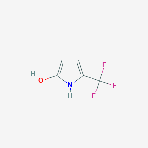 5-(Trifluoromethyl)-1H-pyrrol-2-ol - 