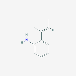 (E)-2-(But-2-en-2-yl)aniline - 
