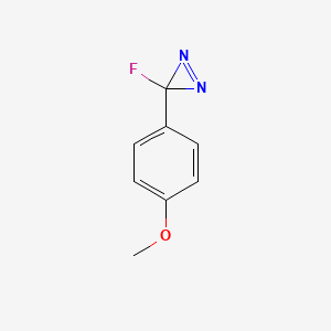 3-Fluoro-3-(4-methoxyphenyl)-3H-diazirine - 95911-65-2