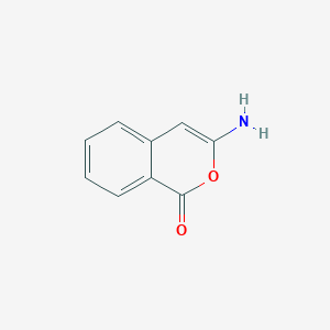 3-Amino-1H-2-benzopyran-1-one - 28607-63-8