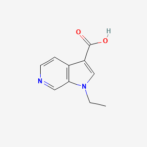 1-Ethyl-1H-pyrrolo[2,3-c]pyridine-3-carboxylic acid - 