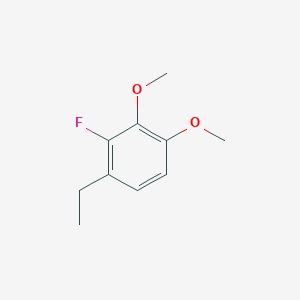 1-Ethyl-2-fluoro-3,4-dimethoxybenzene - 158641-47-5
