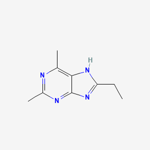 8-Ethyl-2,6-dimethyl-1H-purine - 