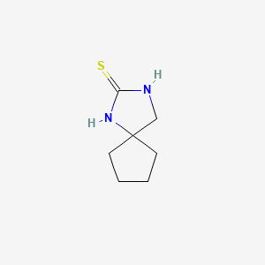 1,3-Diazaspiro(4.4)nonane-2-thione - 13157-23-8