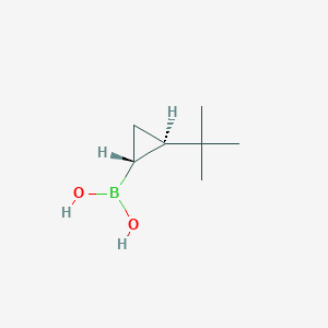 (trans-2-(tert-Butyl)cyclopropyl)boronic acid - 