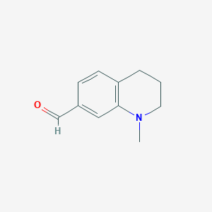 1-Methyl-1,2,3,4-tetrahydroquinoline-7-carbaldehyde - 