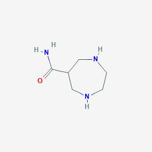 1,4-Diazepane-6-carboxamide - 220364-86-3