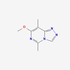7-Methoxy-5,8-dimethyl-[1,2,4]triazolo[4,3-c]pyrimidine - 