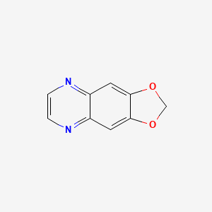 [1,3]Dioxolo[4,5-g]quinoxaline - 269-56-7