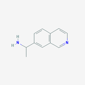 1-(Isoquinolin-7-yl)ethanamine - 