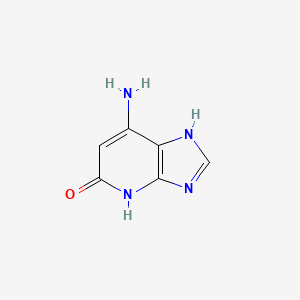 7-amino-1H-imidazo[4,5-b]pyridin-5(4H)-one - 