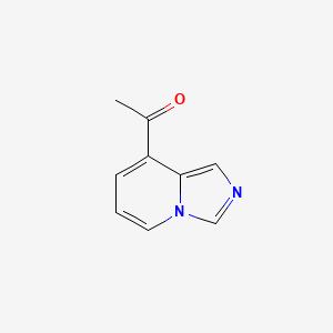 1-(Imidazo[1,5-a]pyridin-8-yl)ethanone - 