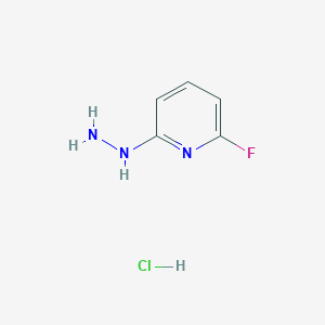 2-Fluoro-6-hydrazinylpyridine hydrochloride - 864867-59-4
