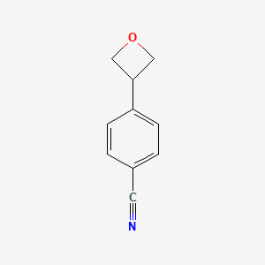 4-(Oxetan-3-YL)benzonitrile - 1044507-48-3