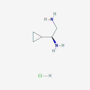 (S)-1-Cyclopropylethane-1,2-diamine hydrochloride - 1810074-66-8