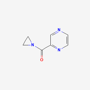 Aziridin-1-yl(pyrazin-2-yl)methanone - 73058-38-5
