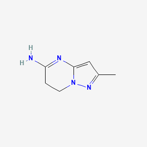 2-Methyl-6,7-dihydropyrazolo[1,5-a]pyrimidin-5-amine - 