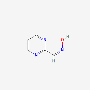 (E)-Pyrimidine-2-carbaldehyde oxime - 