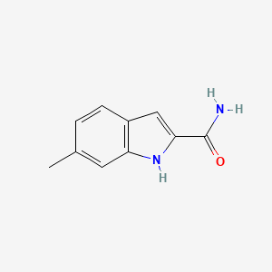 6-methyl-1H-indole-2-carboxamide - 893730-34-2