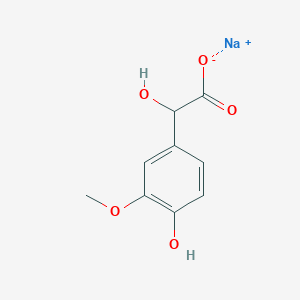 Sodium 2-hydroxy-2-(4-hydroxy-3-methoxyphenyl)acetate - 79427-93-3