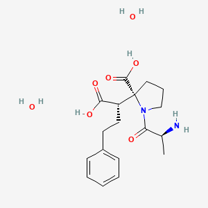 ((S)-1-carboxy-3-phenylpropyl)-L-alanyl-L-proline dihydrate - 
