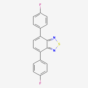 4,7-Bis(4-fluorophenyl)-2,1,3-benzothiadiazole - 919282-38-5