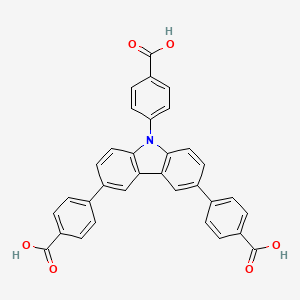 4,4',4''-(9H-Carbazole-3,6,9-triyl)tribenzoic acid - 